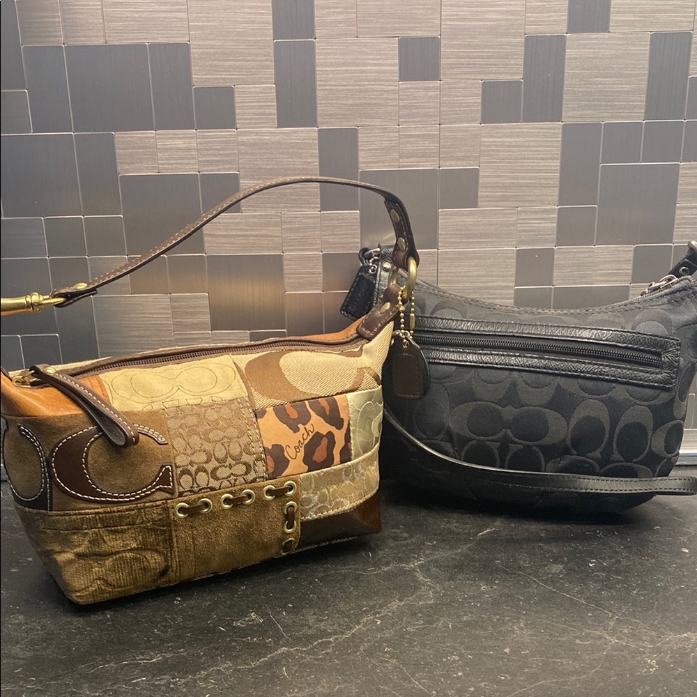 Two coach bags